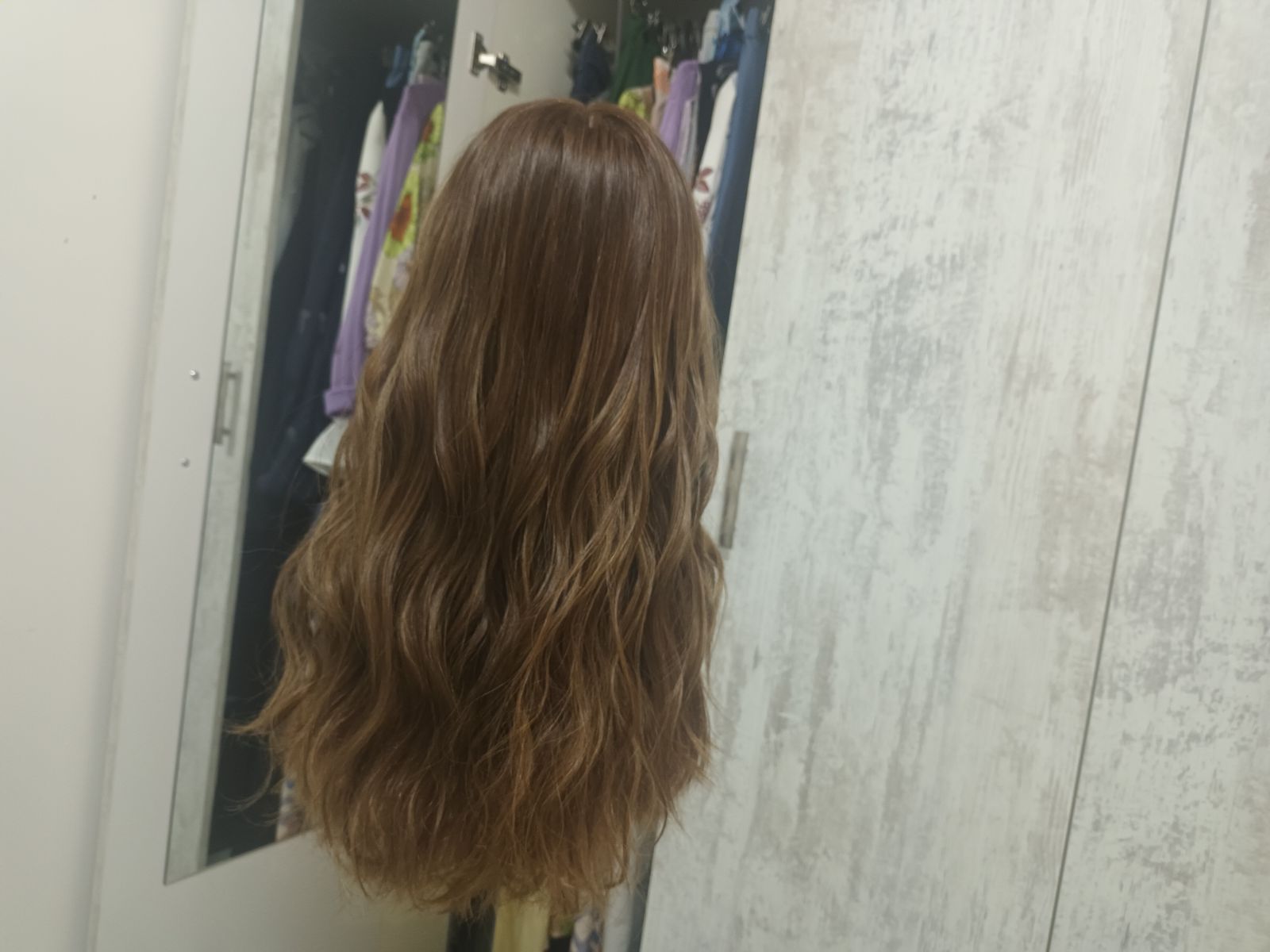Hair styled by Sara