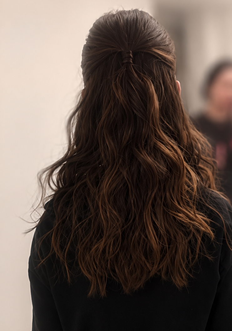 Hair styled by Sara