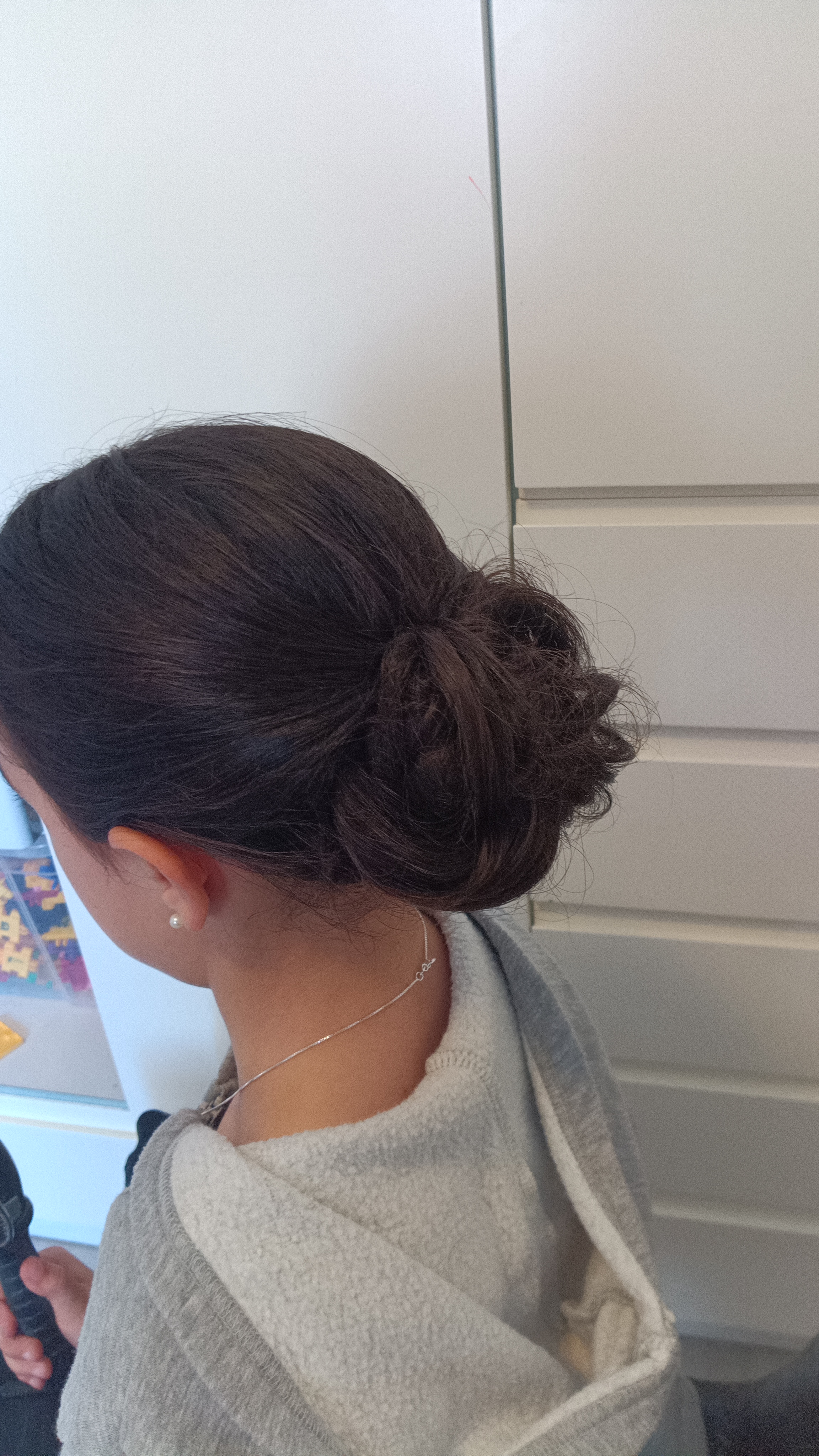 Hair styled by Sara