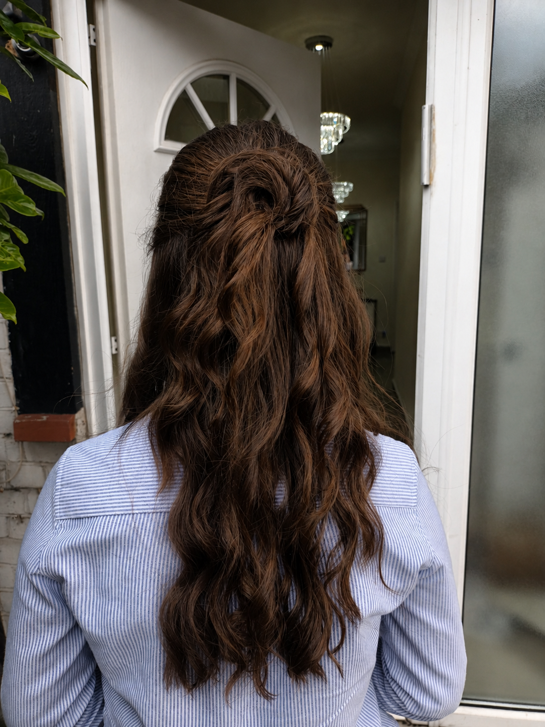 Hair styled by Sara