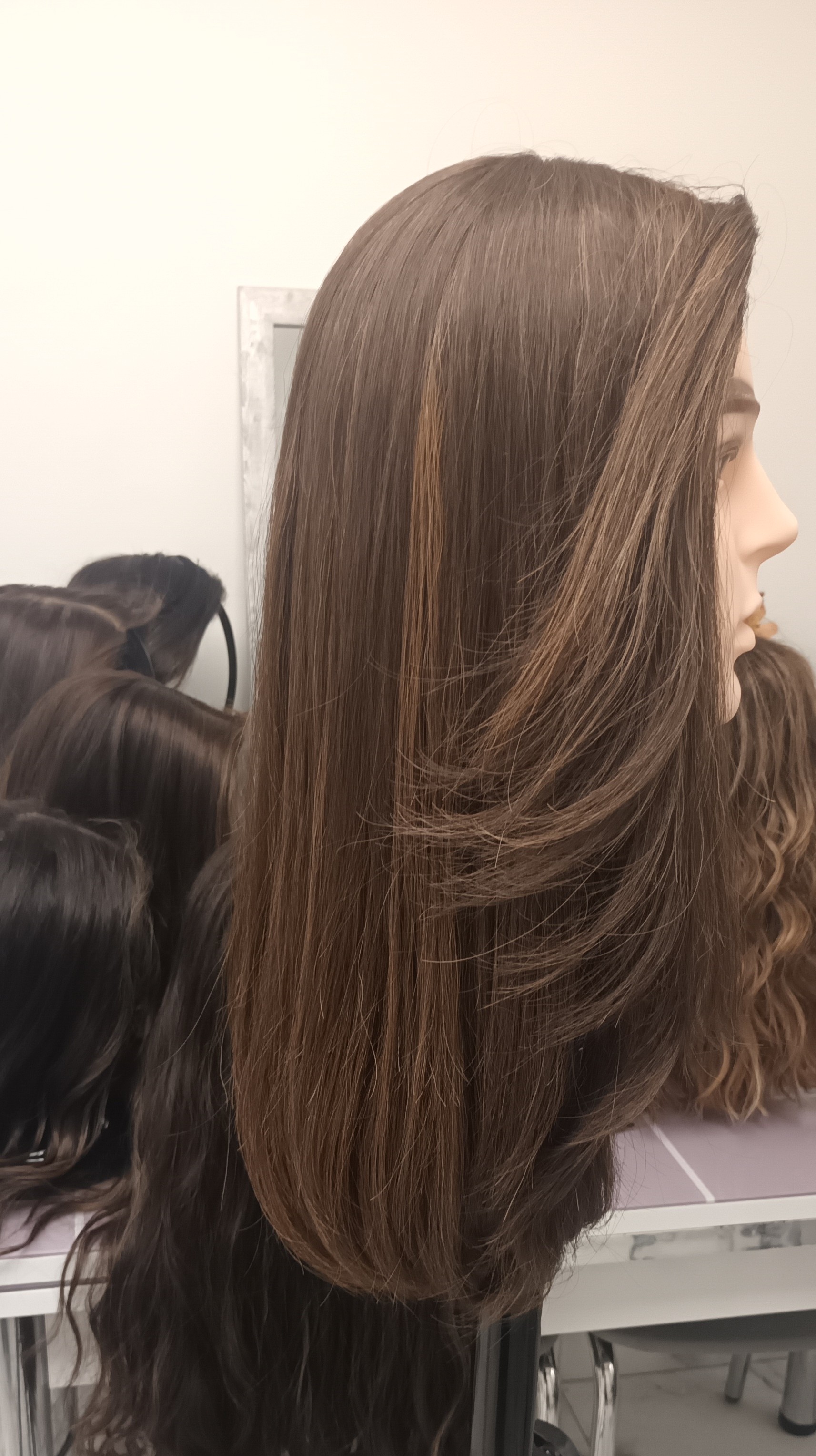 Hair styled by Sara
